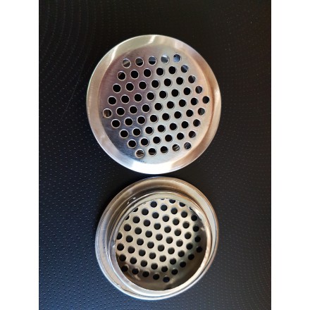 Grille d'aération métallique